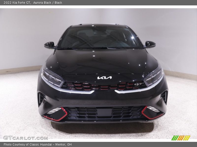 Aurora Black / Black 2022 Kia Forte GT