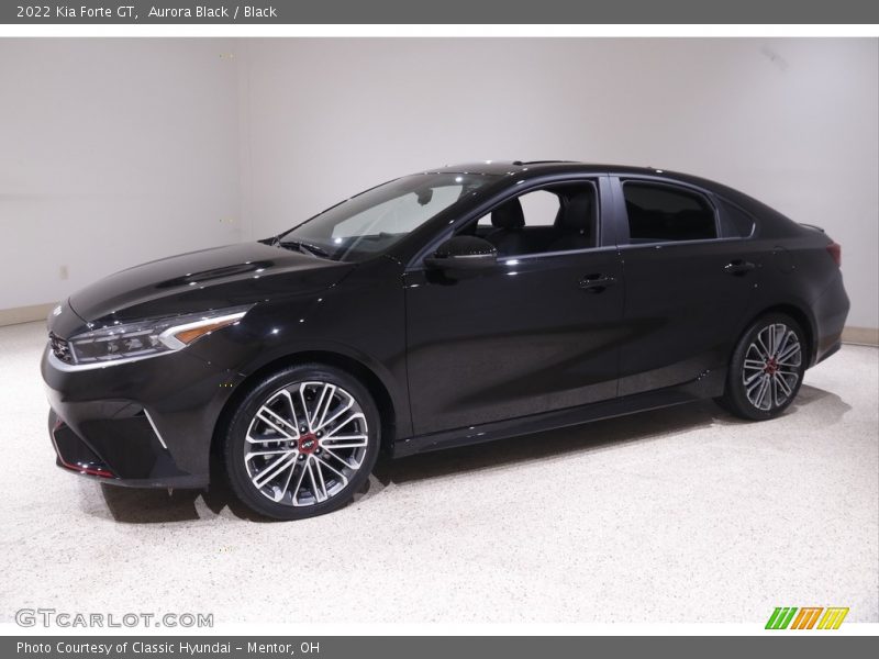 Aurora Black / Black 2022 Kia Forte GT