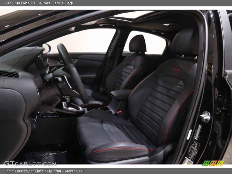 Aurora Black / Black 2022 Kia Forte GT