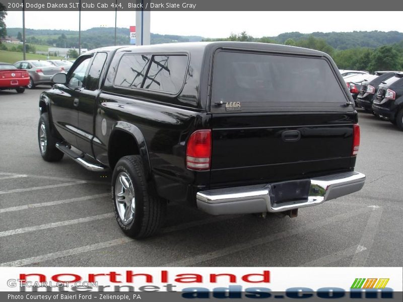 Black / Dark Slate Gray 2004 Dodge Dakota SLT Club Cab 4x4