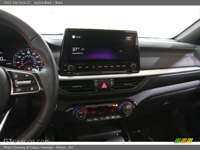 Aurora Black / Black 2022 Kia Forte GT