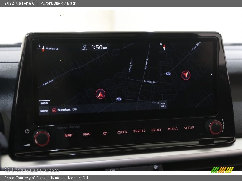 Aurora Black / Black 2022 Kia Forte GT