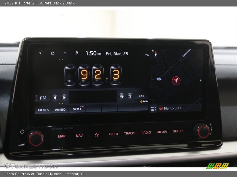 Aurora Black / Black 2022 Kia Forte GT