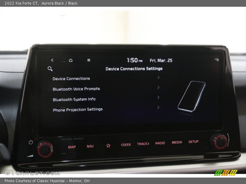 Aurora Black / Black 2022 Kia Forte GT