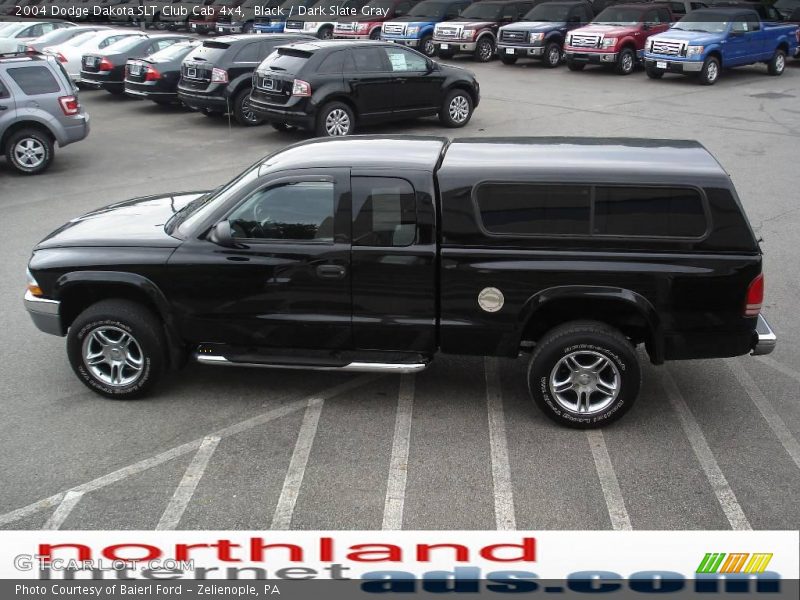 Black / Dark Slate Gray 2004 Dodge Dakota SLT Club Cab 4x4
