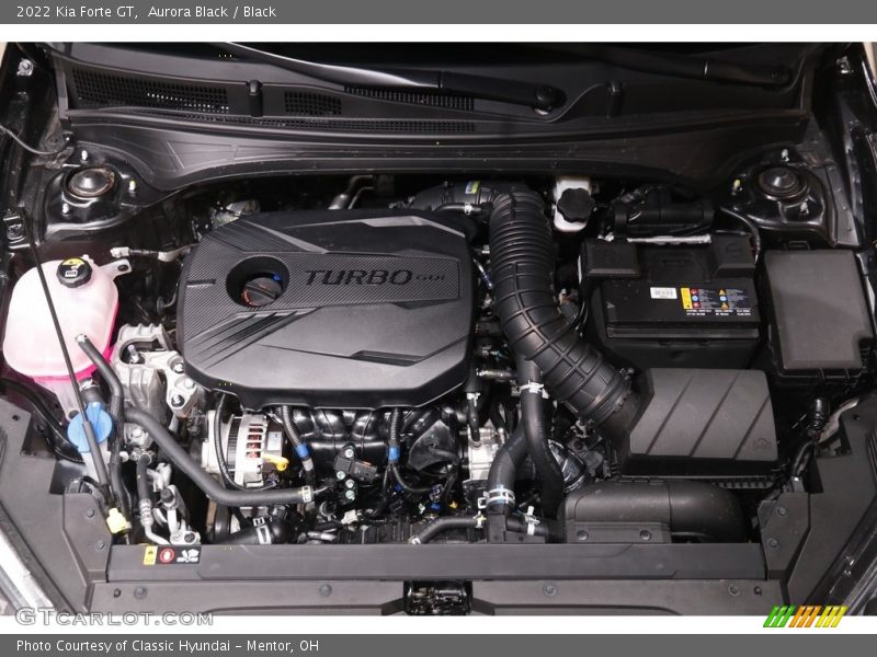 Aurora Black / Black 2022 Kia Forte GT