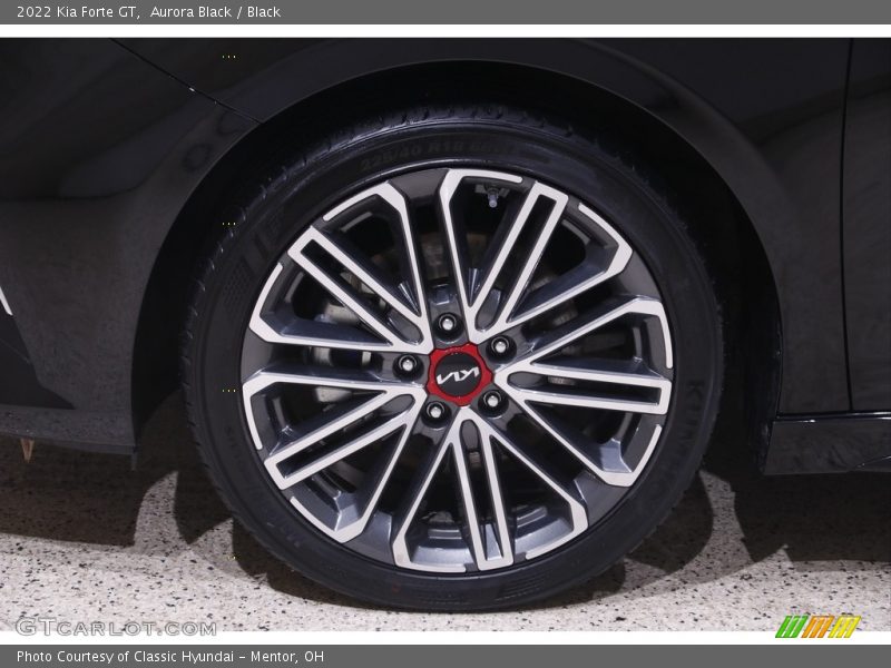 Aurora Black / Black 2022 Kia Forte GT
