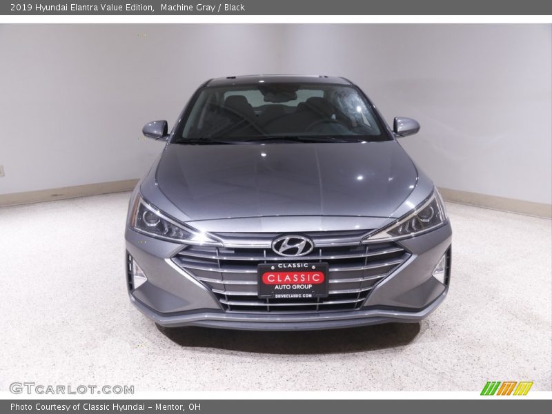 Machine Gray / Black 2019 Hyundai Elantra Value Edition