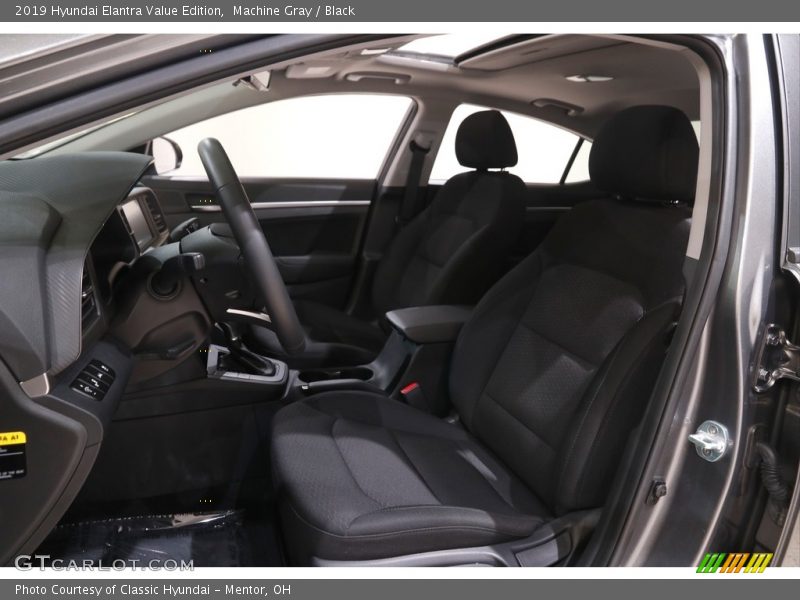 Machine Gray / Black 2019 Hyundai Elantra Value Edition