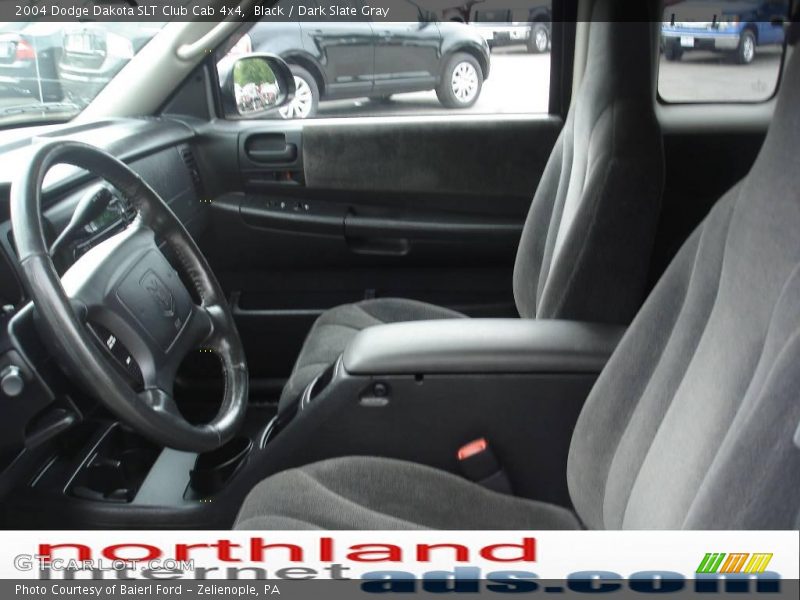 Black / Dark Slate Gray 2004 Dodge Dakota SLT Club Cab 4x4