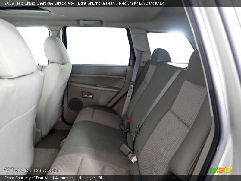 Light Graystone Pearl / Medium Khaki/Dark Khaki 2009 Jeep Grand Cherokee Laredo 4x4