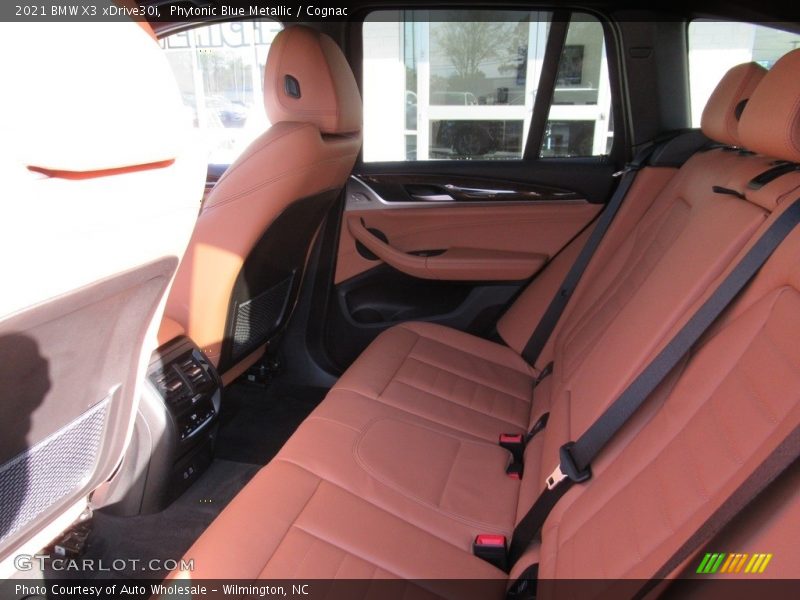 Phytonic Blue Metallic / Cognac 2021 BMW X3 xDrive30i