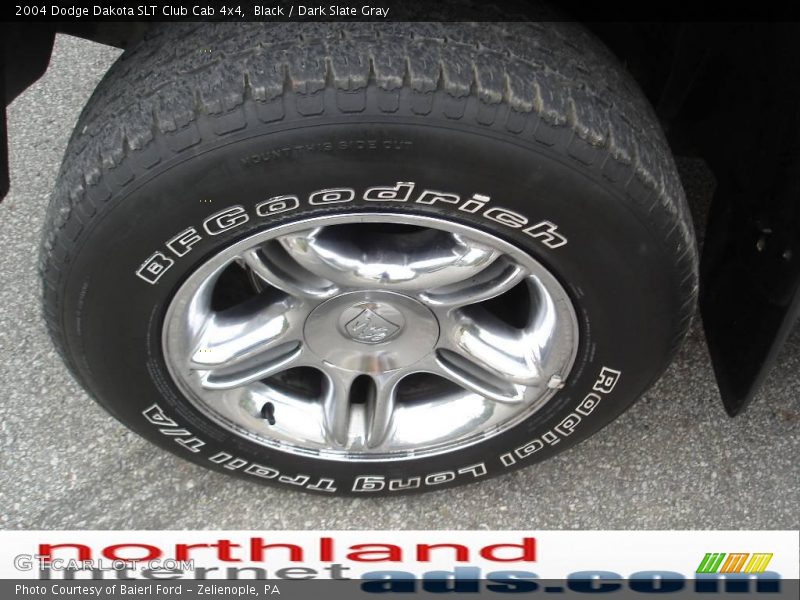 Black / Dark Slate Gray 2004 Dodge Dakota SLT Club Cab 4x4