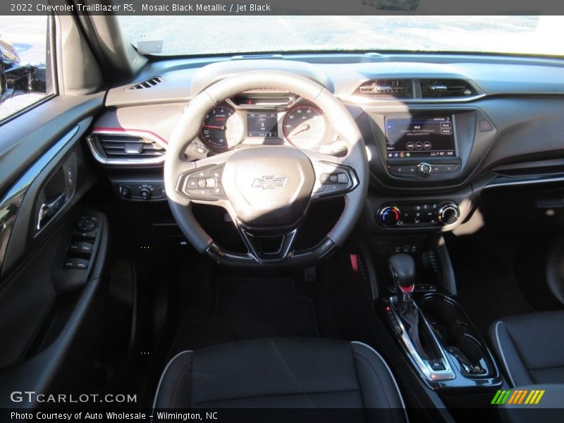 Mosaic Black Metallic / Jet Black 2022 Chevrolet TrailBlazer RS