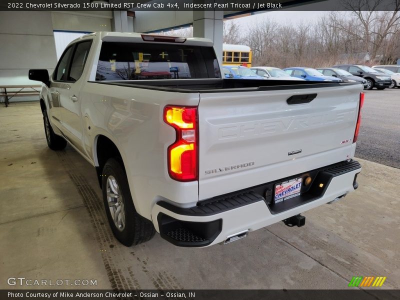 Iridescent Pearl Tricoat / Jet Black 2022 Chevrolet Silverado 1500 Limited RST Crew Cab 4x4
