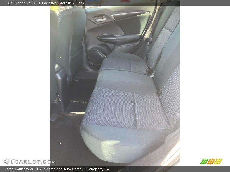 Lunar Silver Metallic / Black 2019 Honda Fit LX