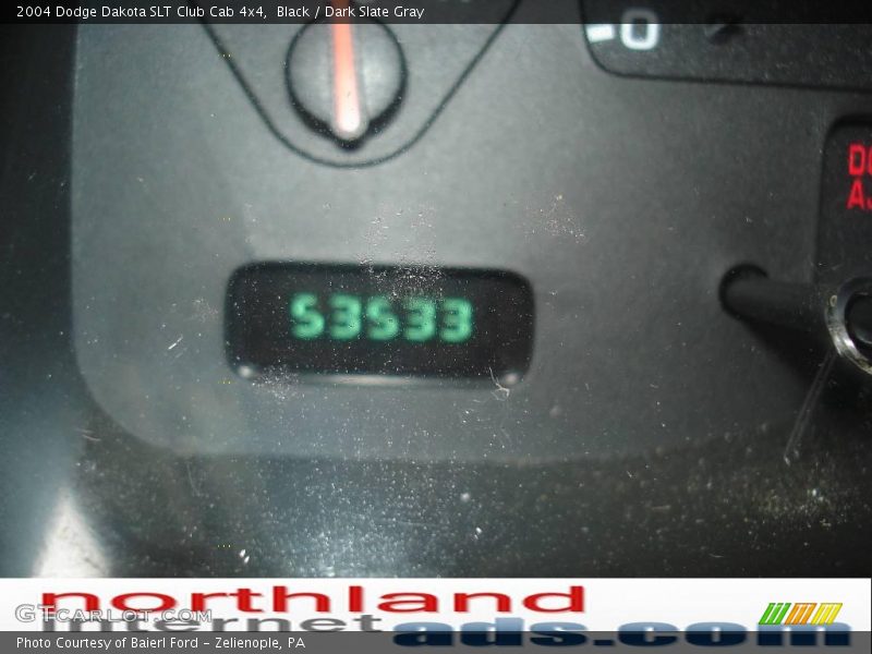 Black / Dark Slate Gray 2004 Dodge Dakota SLT Club Cab 4x4