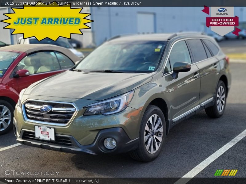 Wilderness Green Metallic / Java Brown 2019 Subaru Outback 3.6R Touring