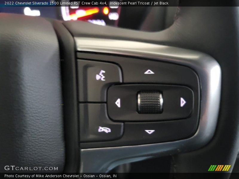 Iridescent Pearl Tricoat / Jet Black 2022 Chevrolet Silverado 1500 Limited RST Crew Cab 4x4