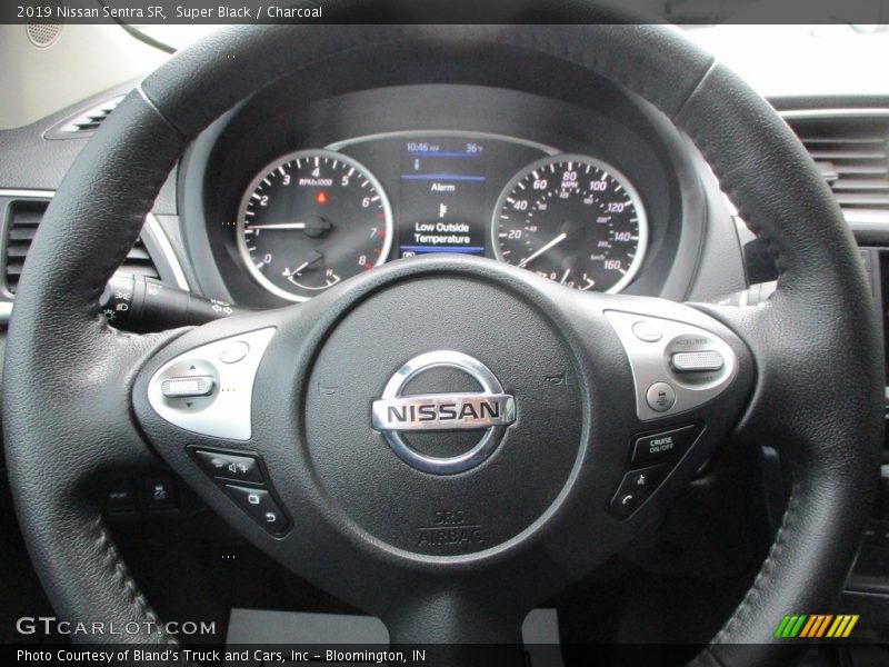Super Black / Charcoal 2019 Nissan Sentra SR