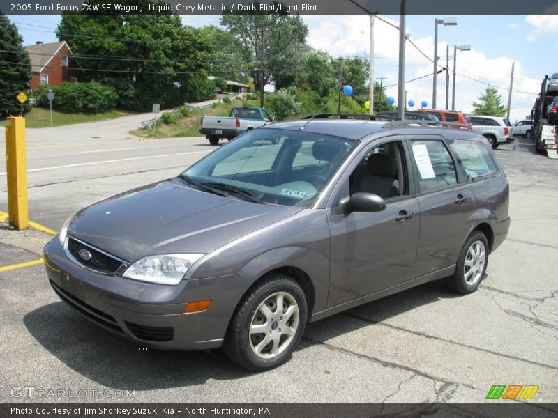 Liquid Grey Metallic / Dark Flint/Light Flint 2005 Ford Focus ZXW SE Wagon