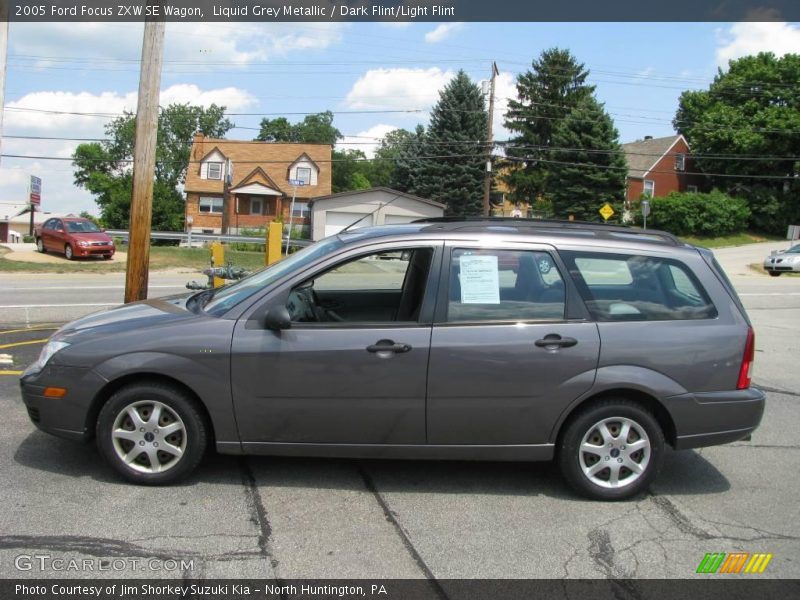 Liquid Grey Metallic / Dark Flint/Light Flint 2005 Ford Focus ZXW SE Wagon