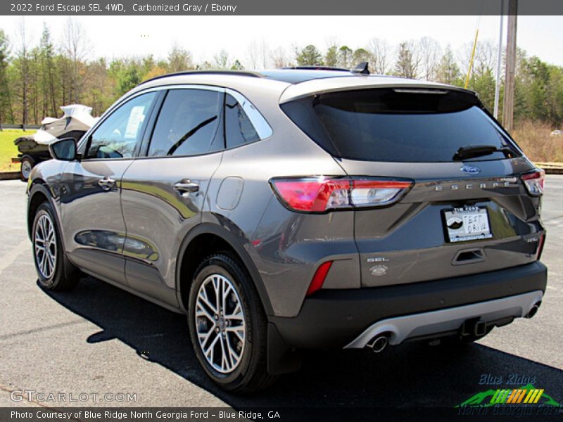 Carbonized Gray / Ebony 2022 Ford Escape SEL 4WD