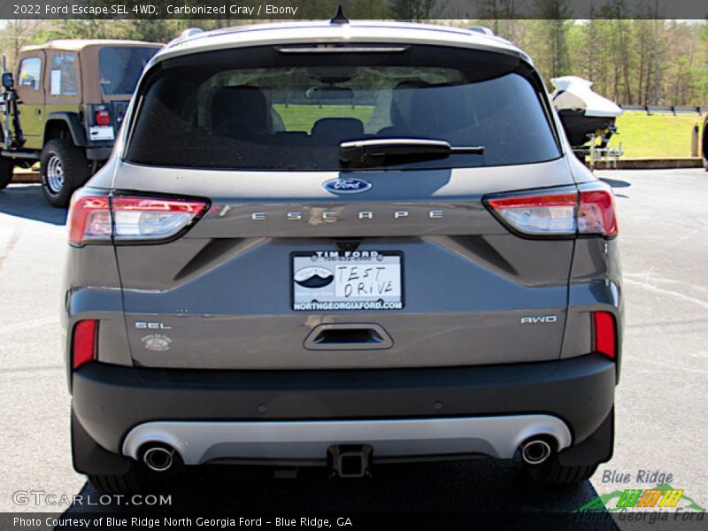 Carbonized Gray / Ebony 2022 Ford Escape SEL 4WD