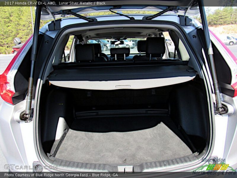 Lunar Silver Metallic / Black 2017 Honda CR-V EX-L AWD