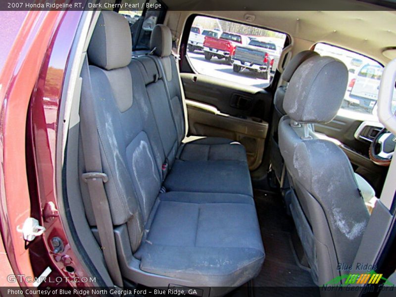 Dark Cherry Pearl / Beige 2007 Honda Ridgeline RT
