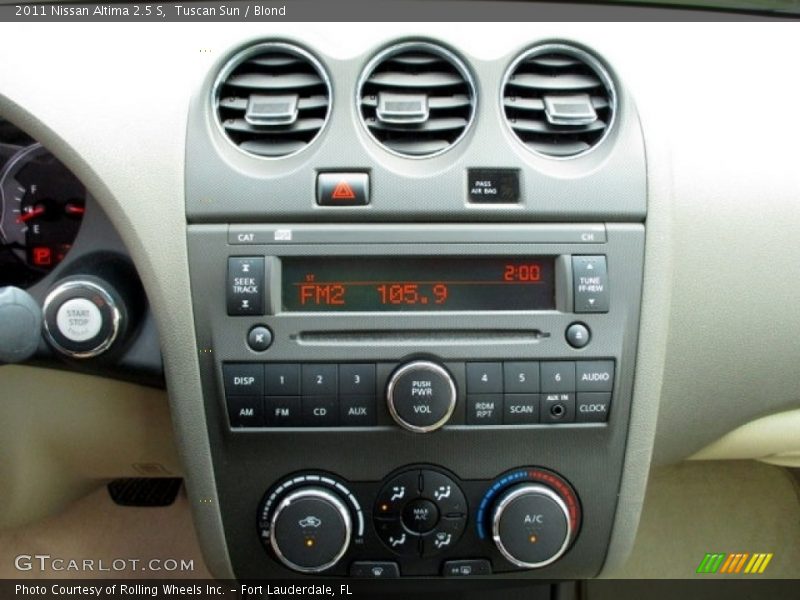 Tuscan Sun / Blond 2011 Nissan Altima 2.5 S