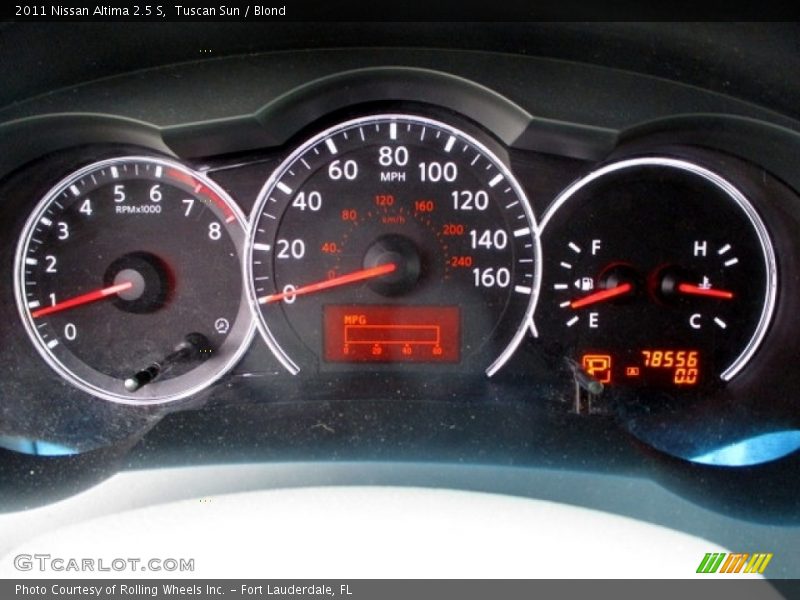 Tuscan Sun / Blond 2011 Nissan Altima 2.5 S
