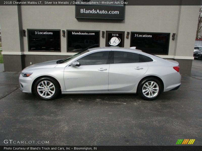 Silver Ice Metallic / Dark Atmosphere/­Medium Ash Gray 2018 Chevrolet Malibu LT