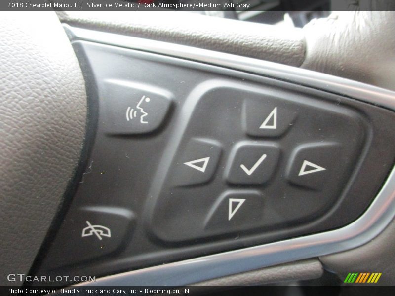 Silver Ice Metallic / Dark Atmosphere/­Medium Ash Gray 2018 Chevrolet Malibu LT