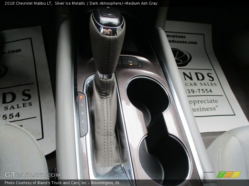 Silver Ice Metallic / Dark Atmosphere/­Medium Ash Gray 2018 Chevrolet Malibu LT