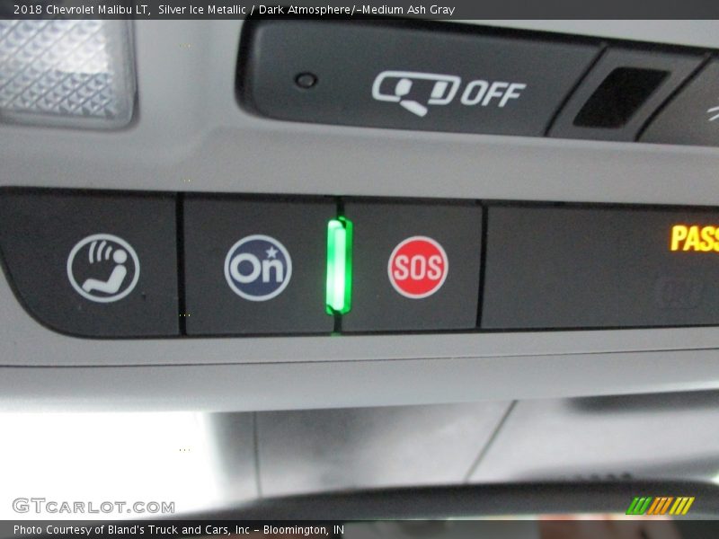 Silver Ice Metallic / Dark Atmosphere/­Medium Ash Gray 2018 Chevrolet Malibu LT