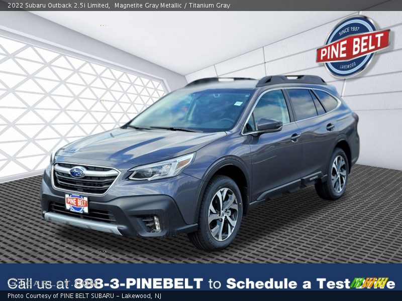 Magnetite Gray Metallic / Titanium Gray 2022 Subaru Outback 2.5i Limited