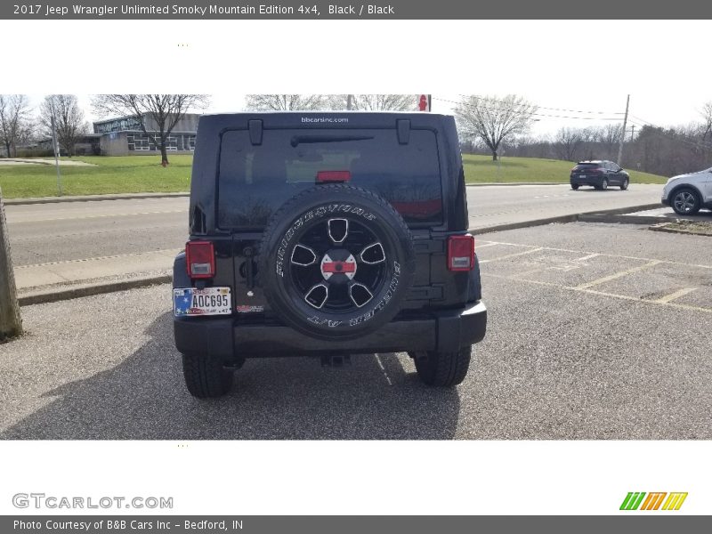 Black / Black 2017 Jeep Wrangler Unlimited Smoky Mountain Edition 4x4