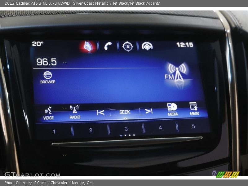 Controls of 2013 ATS 3.6L Luxury AWD