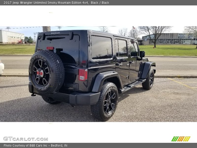 Black / Black 2017 Jeep Wrangler Unlimited Smoky Mountain Edition 4x4