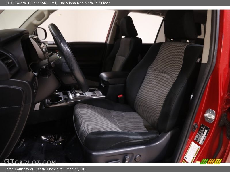 Barcelona Red Metallic / Black 2016 Toyota 4Runner SR5 4x4