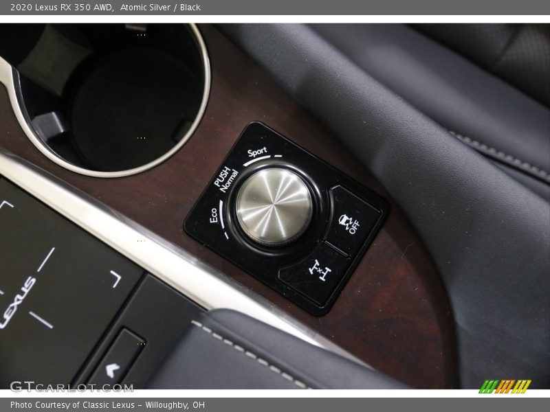 Atomic Silver / Black 2020 Lexus RX 350 AWD