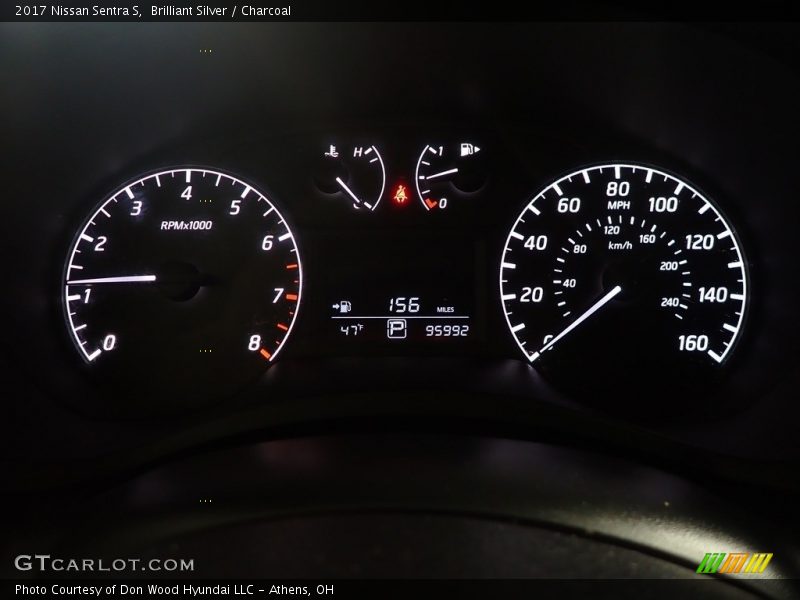 Brilliant Silver / Charcoal 2017 Nissan Sentra S
