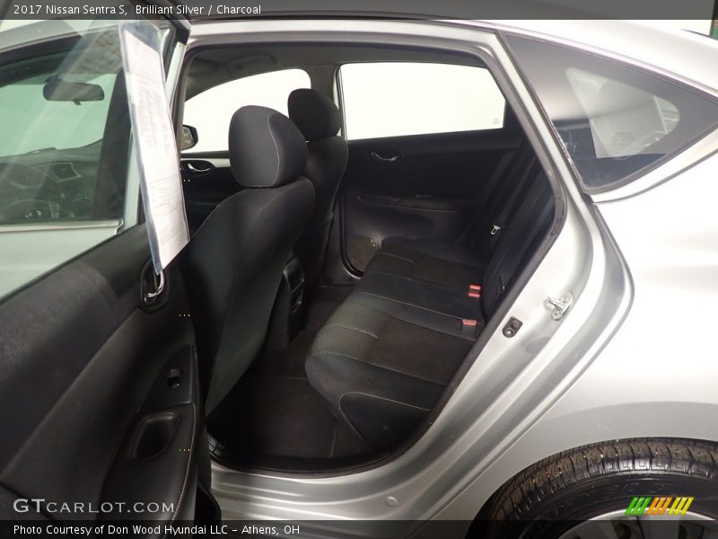 Brilliant Silver / Charcoal 2017 Nissan Sentra S