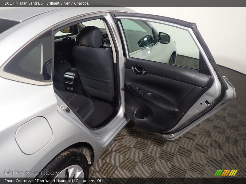 Brilliant Silver / Charcoal 2017 Nissan Sentra S