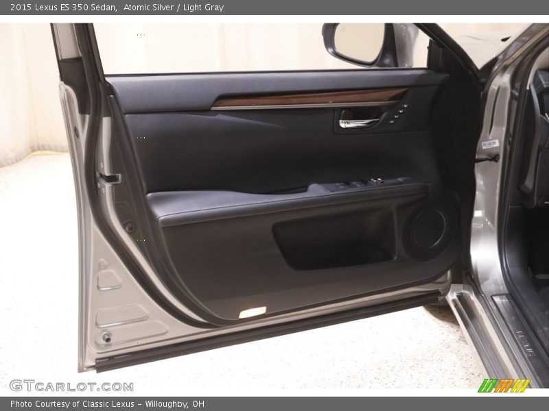 Atomic Silver / Light Gray 2015 Lexus ES 350 Sedan