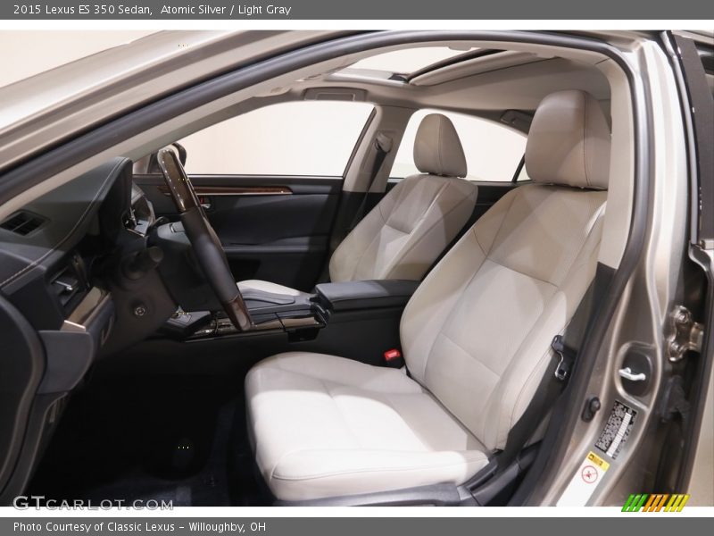 Atomic Silver / Light Gray 2015 Lexus ES 350 Sedan