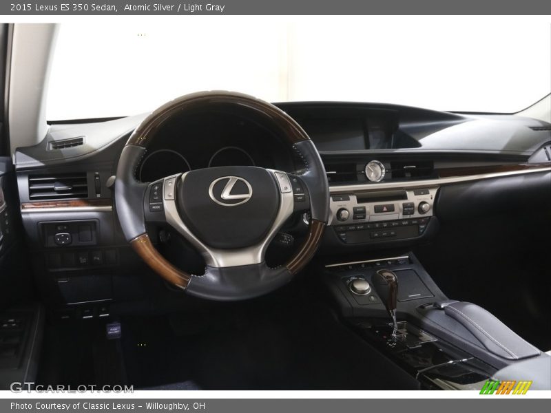 Atomic Silver / Light Gray 2015 Lexus ES 350 Sedan