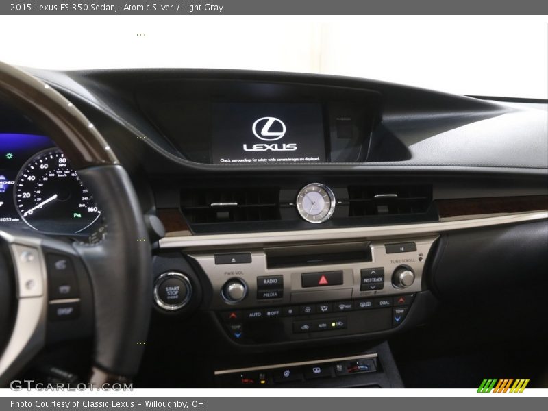 Controls of 2015 ES 350 Sedan