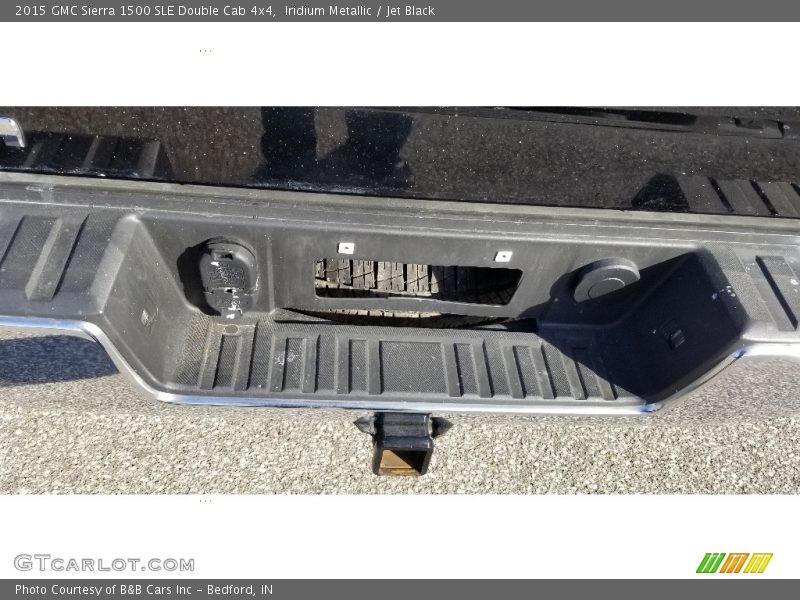 Iridium Metallic / Jet Black 2015 GMC Sierra 1500 SLE Double Cab 4x4